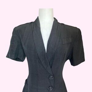 💚 SOLD 💚 90s XXVI Black Blazer Dress 🖤